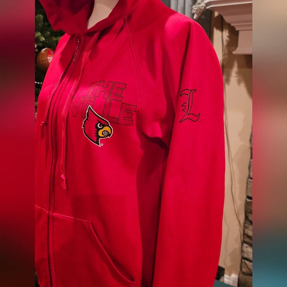 University of Louisville Zip-Up jacket size Medium - Picture 2 of 7